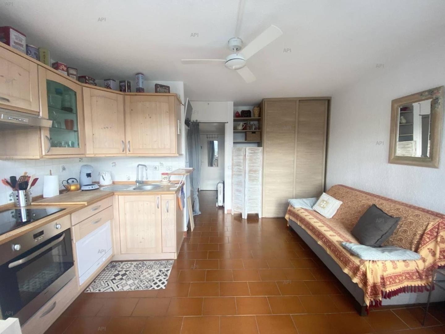As22947-Studio Cabine Residence Direct Sur Plage ル・グロー・デュ・ロワ エクステリア 写真